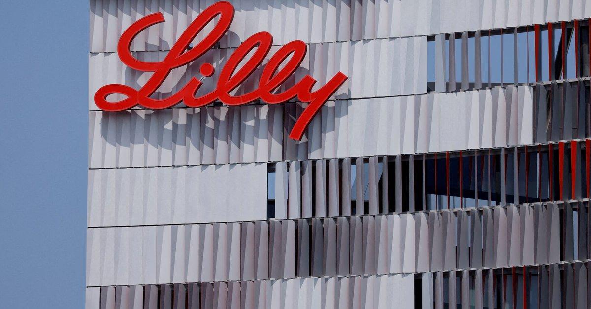 [To learn English]
Drugmaker Eli Lilly p