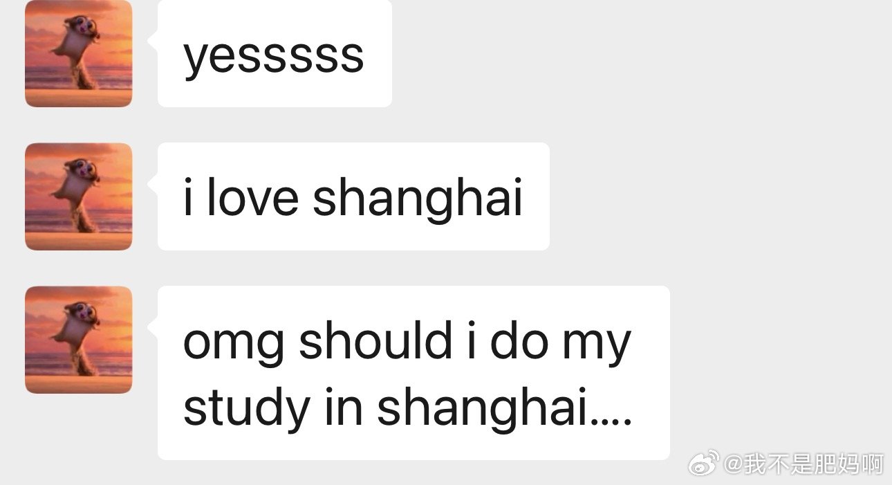陈姐说上海真的太好了！三个女生都觉得广州不太适合自己，比较local, 但爱死上