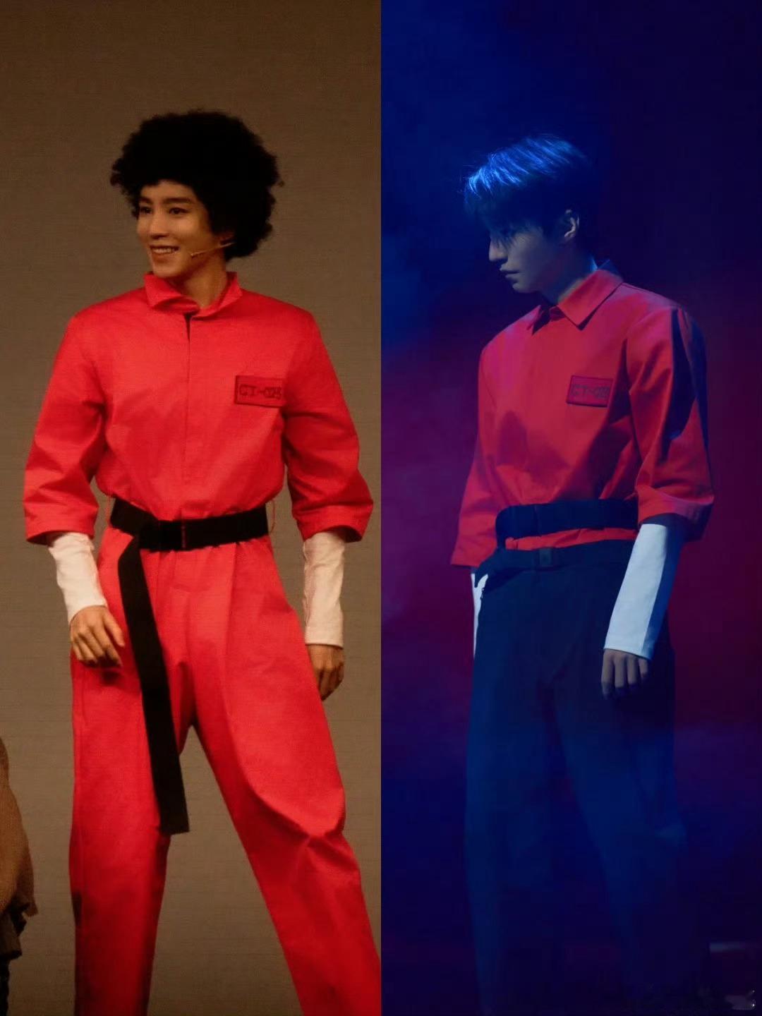 王俊凯一人演三角感觉好久没有王俊凯的影视消息了，原来他演话剧去了，红色奶奶风莫名