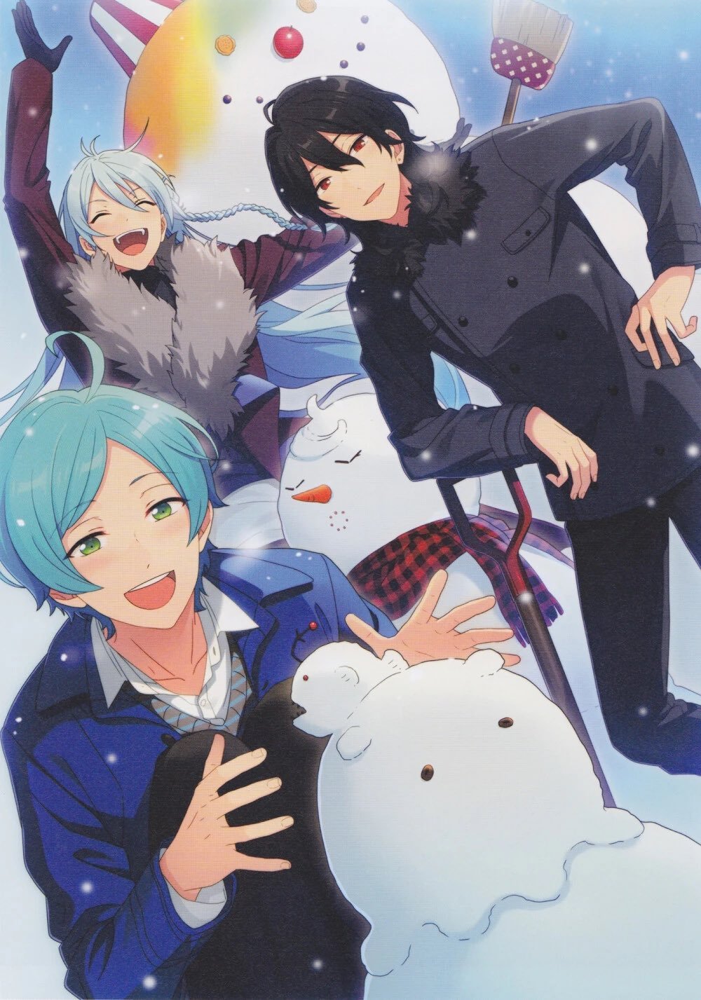 偶像梦幻祭❄️ 偶像梦幻祭2 翻出来就再发一遍w夏天看点清凉的朔间零 日日树涉 