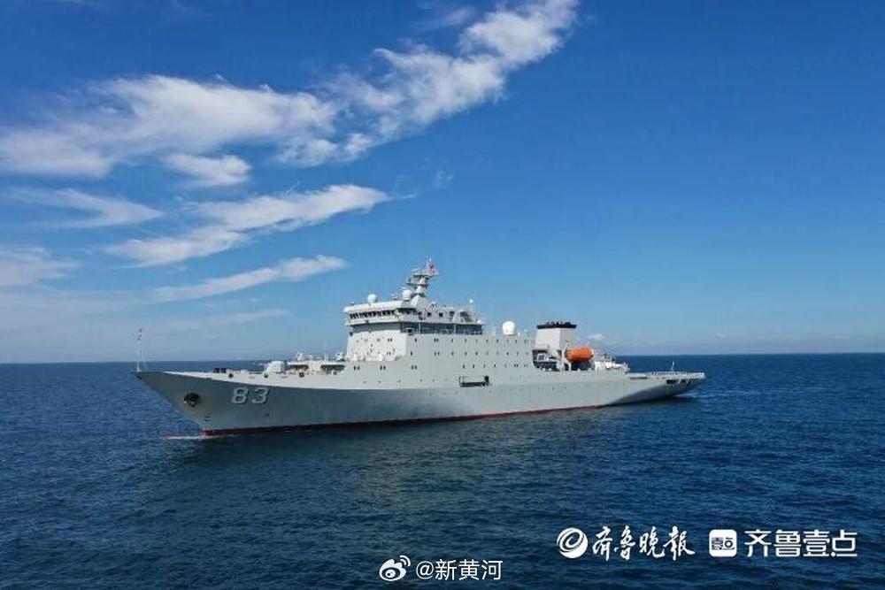 【#海军戚继光舰将停靠蓬莱港#】从烟台市退役军人事务局获悉，为庆祝中国人民解放军