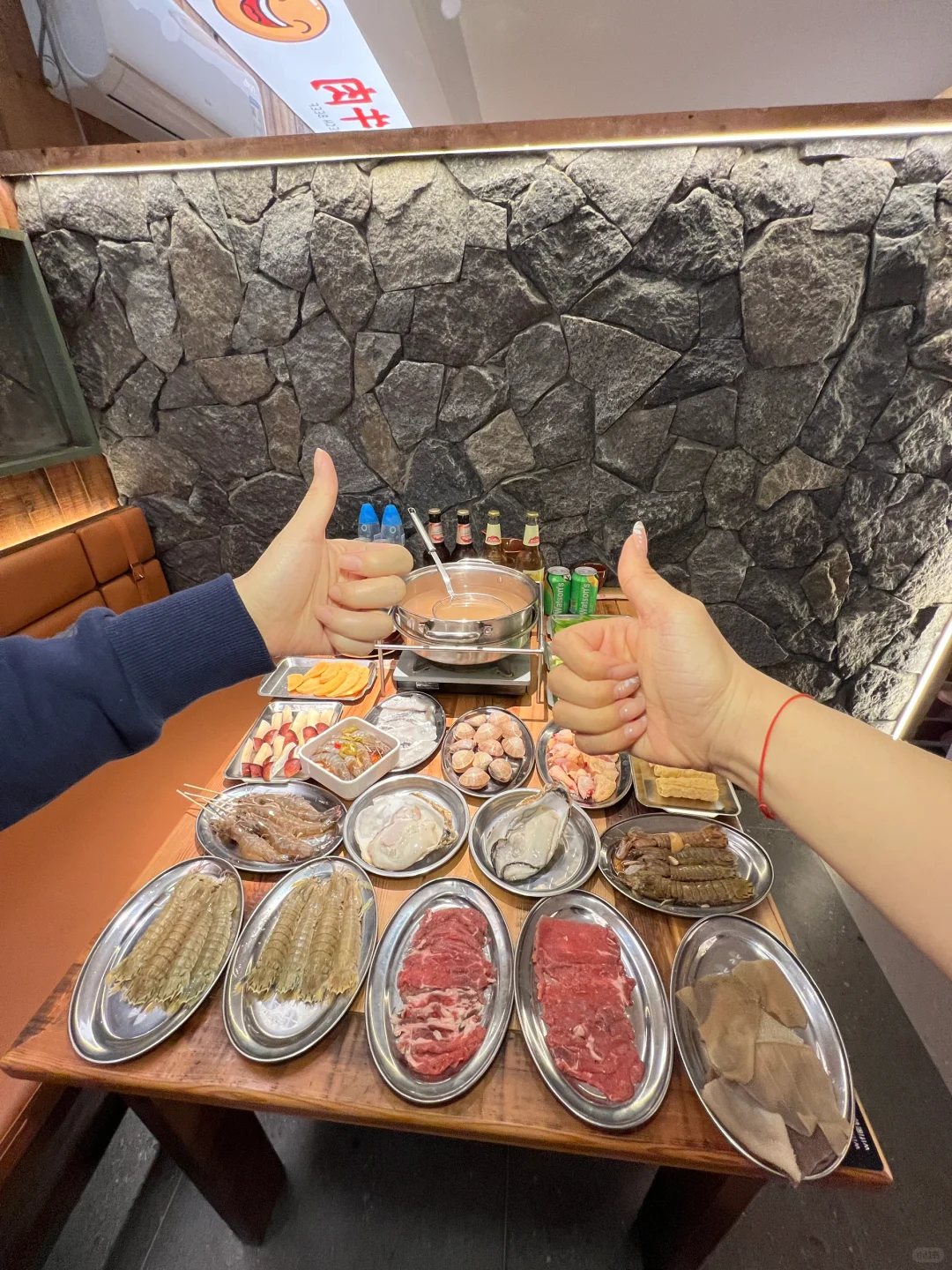沈阳新开的！平价海鲜市集火锅！！！