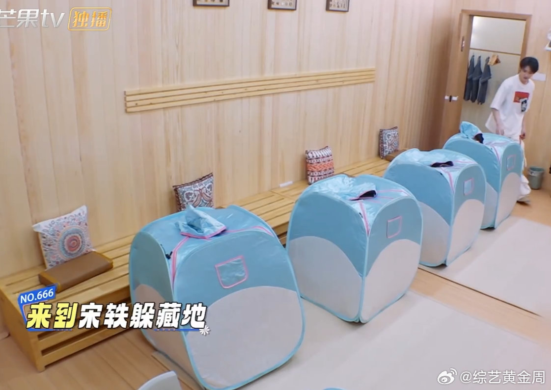 宋轶就这么被rua了丁程鑫你可长点心吧！捉迷藏搜汗蒸房，上手 rua 了宋轶姐还
