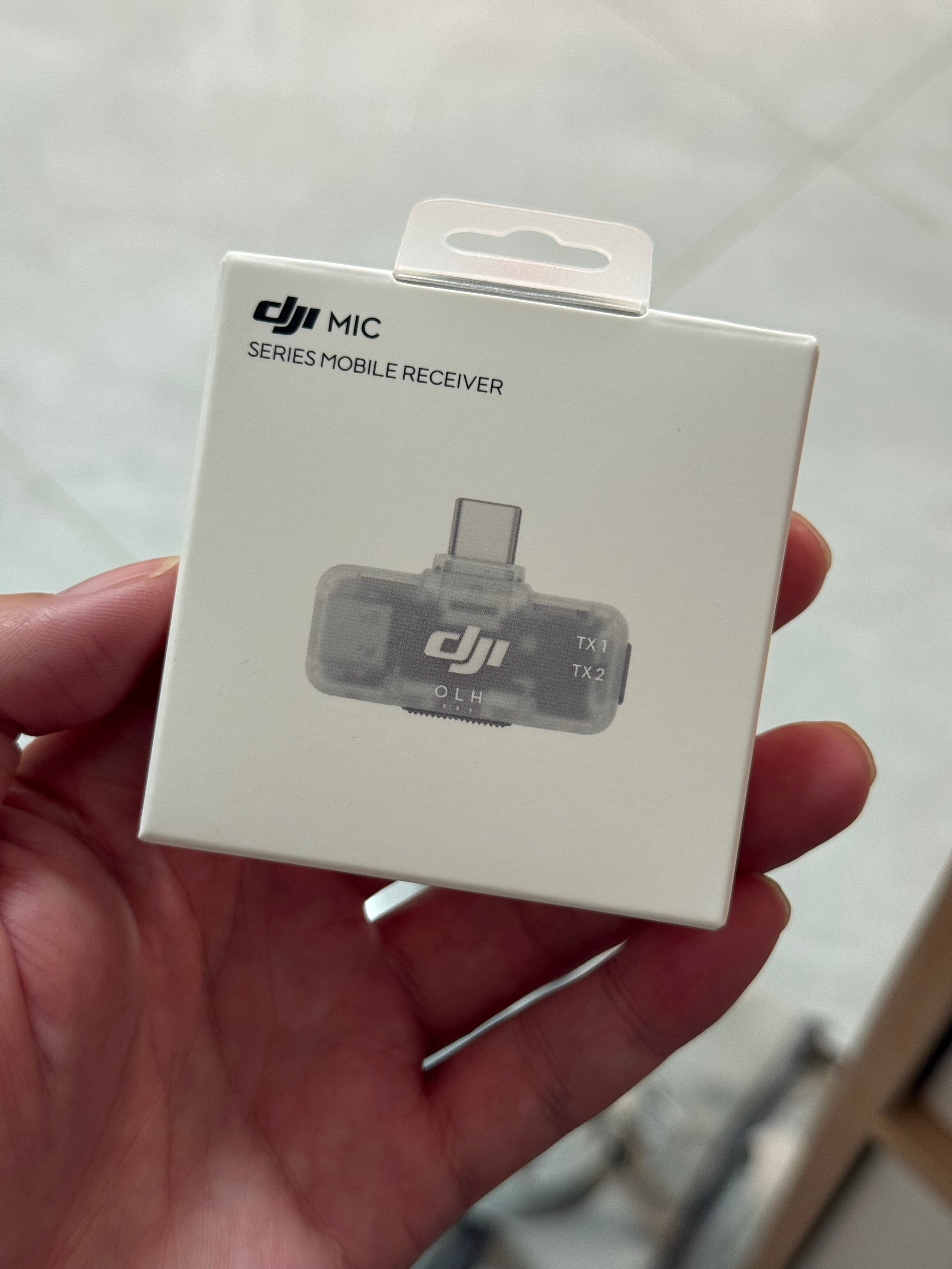 最终还是买了这个DJI MIC系列手机版接收器就图一个体积小巧之前用手机拍摄+相