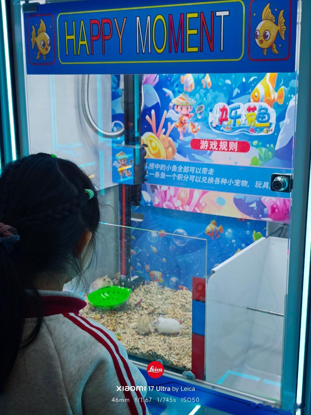 我是真没想到，现在抓娃娃已经不能满足了，竟然还有抓鱼、抓仓鼠