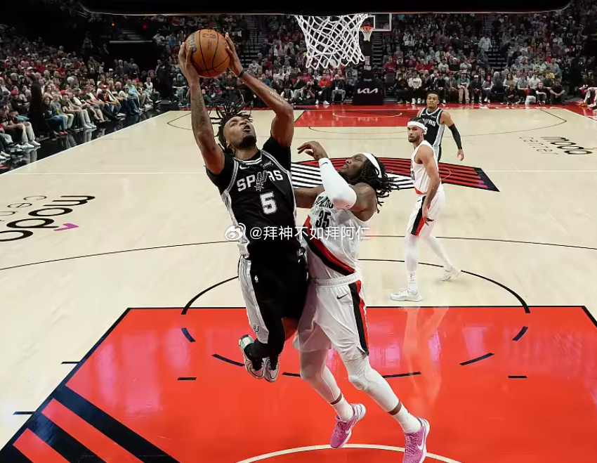 NBA季后赛西部决赛G6，马刺118-91大胜雷霆，大比分扮成3-3平。赛后，卡
