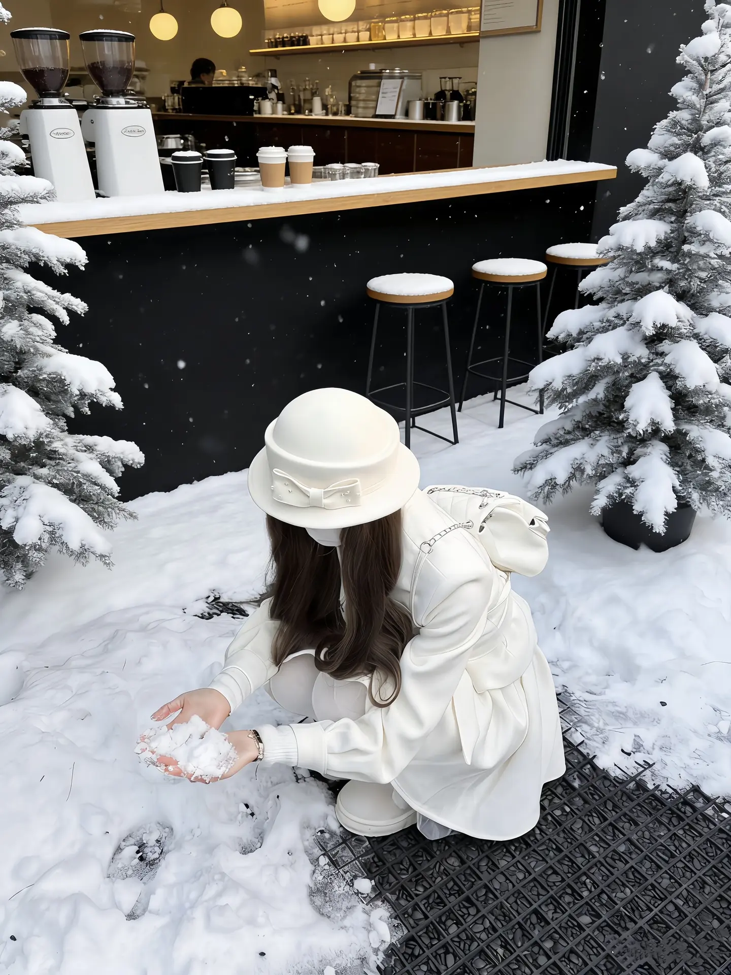 我许愿有一条很长的围巾 将我珍视的东西围在一起