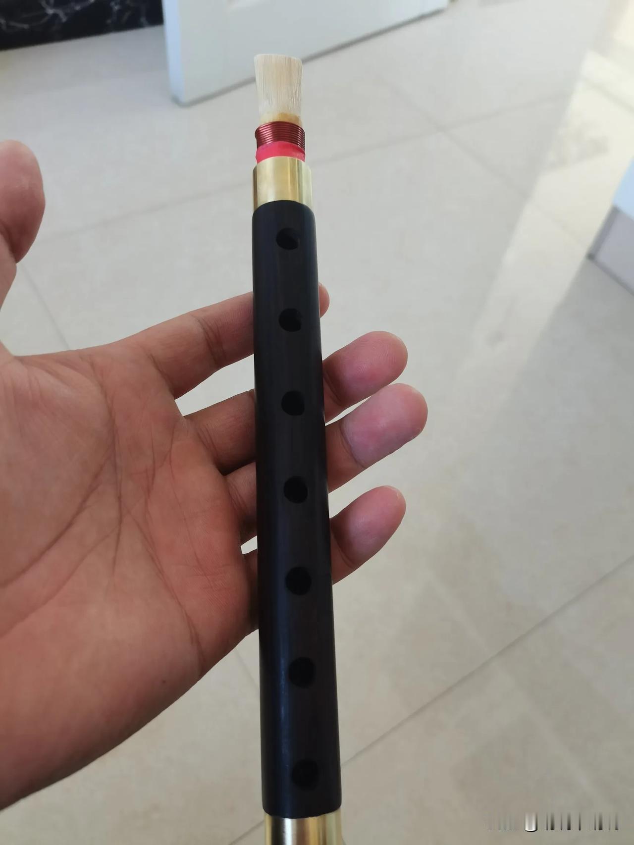 老胡在网上买了个乐器，叫管子，管子这种乐器我小时候见过，每当村里有白事宴的时候，