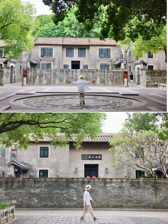 在广州，逛百年聚龙古村，这环境也太舒服了😌