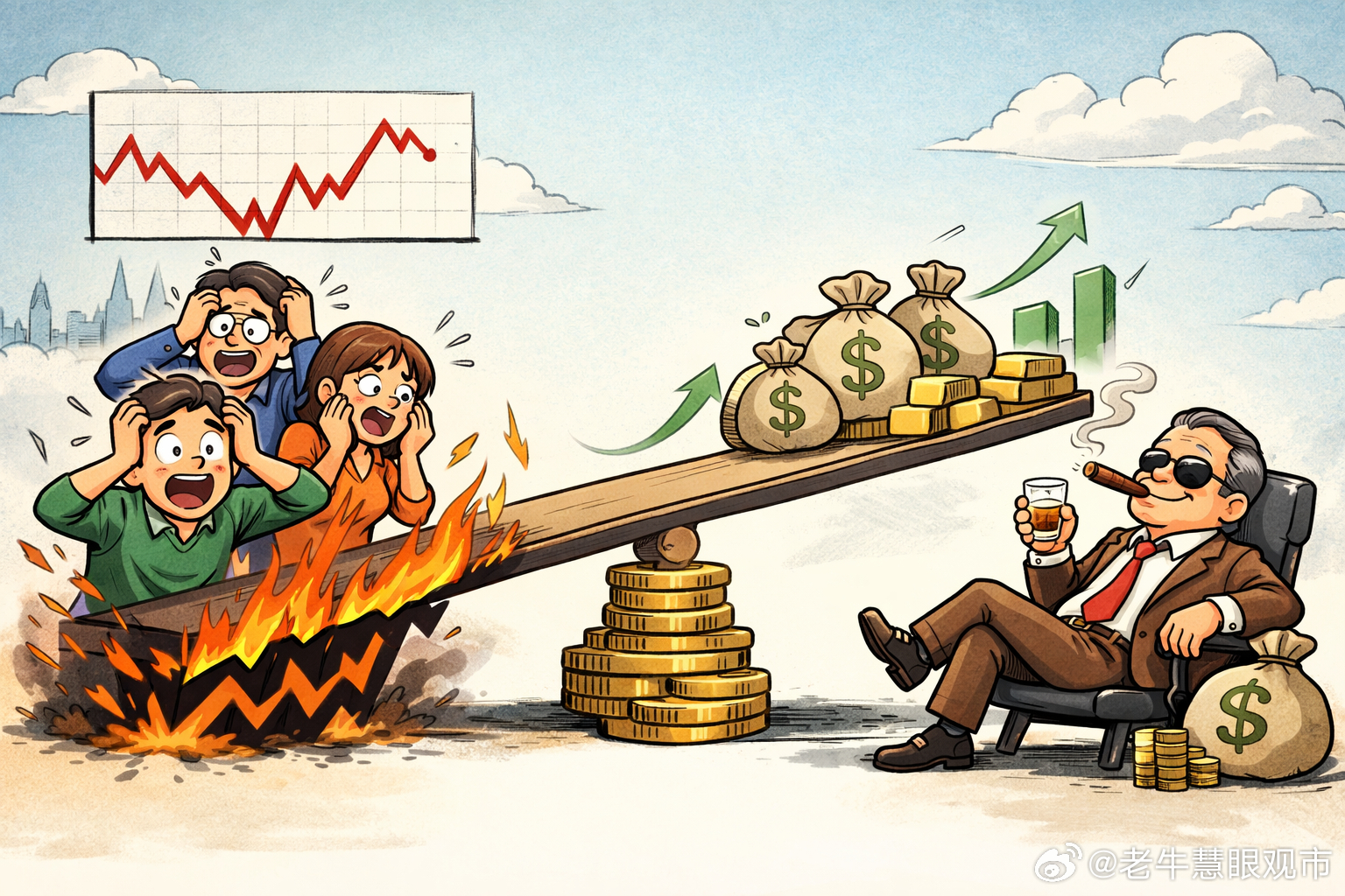 老牛的子夜沉思 把波动看成敌人，你就永远拿不到超额回报关于波动这件事，很多人第一