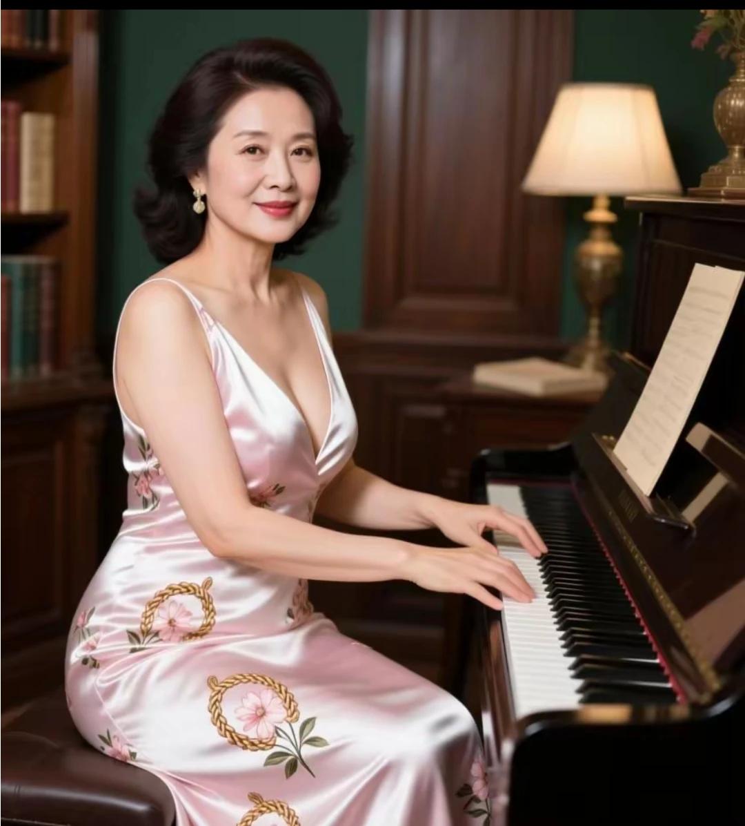 岁月不败美人，
当年风采依旧。