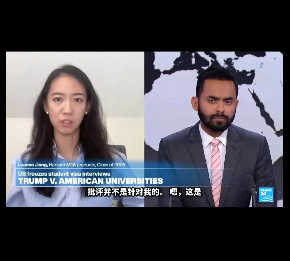 蒋雨融在法国电视台接受印度三哥的专访！还是很有能量的啊，看样子世界的ngo组织是