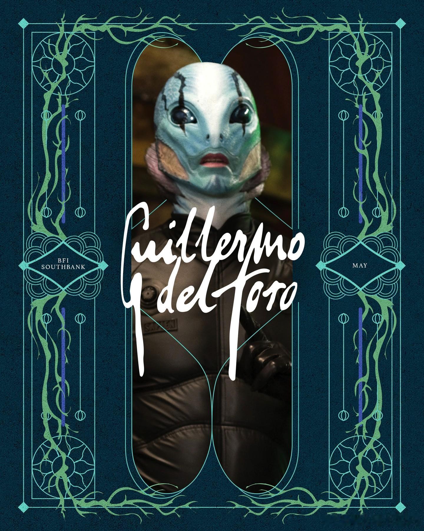 英国的BFI电影院将于5月举办吉尔莫·德尔·托罗的回顾展，公开了一组海报 