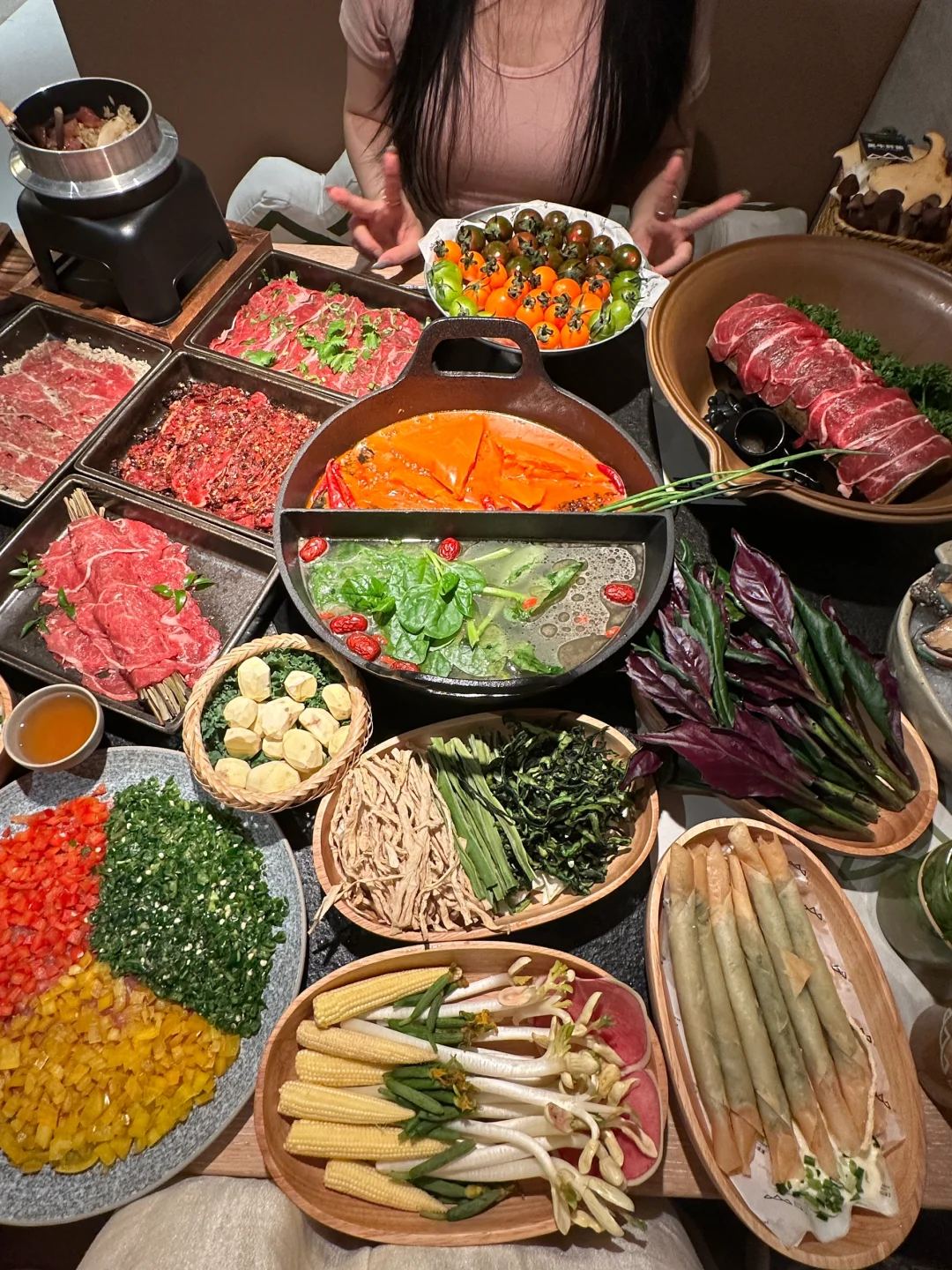上海！终于等到你！宝山这家我真的等好久了😭 	 谁懂山野火锅🍲的吸...
