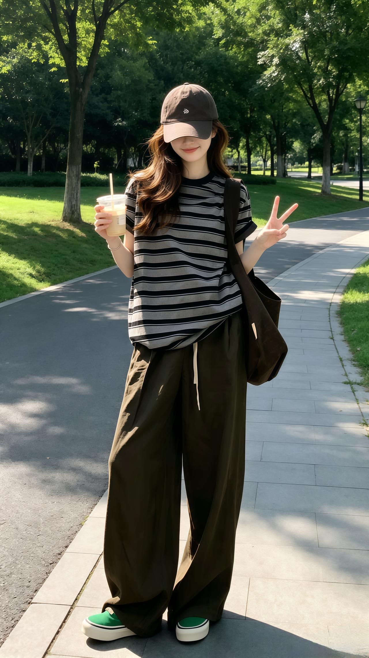不挑身材的松弛感穿搭 ootd穿搭 穿搭 韩系穿搭 夏季穿搭