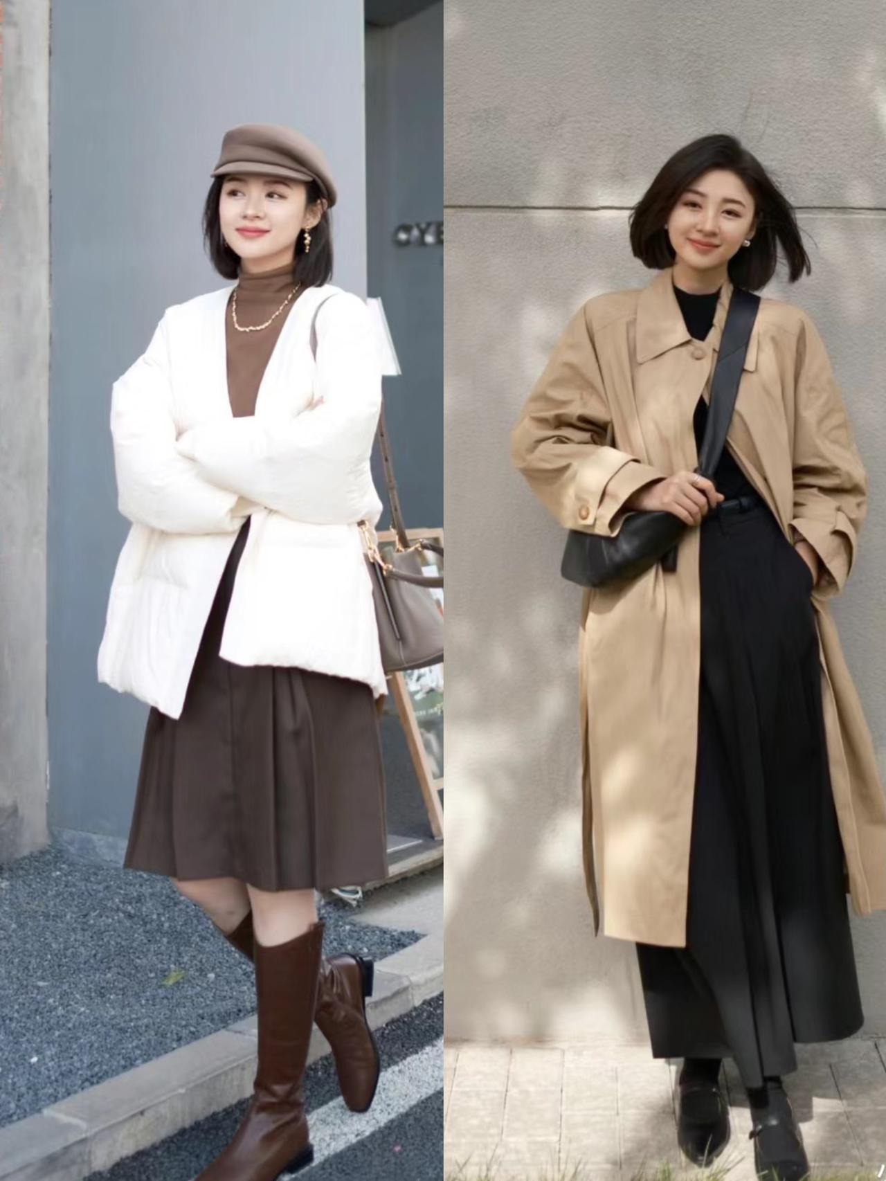 三四十岁的优雅女人，秋冬都喜欢这几种搭配，时髦又提气质！
三四十岁的女人在秋冬季