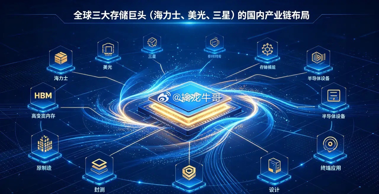 全球三大存储巨头国内产业链全梳理｜海力士/美光/三星对应A股标的一览算力时代存储