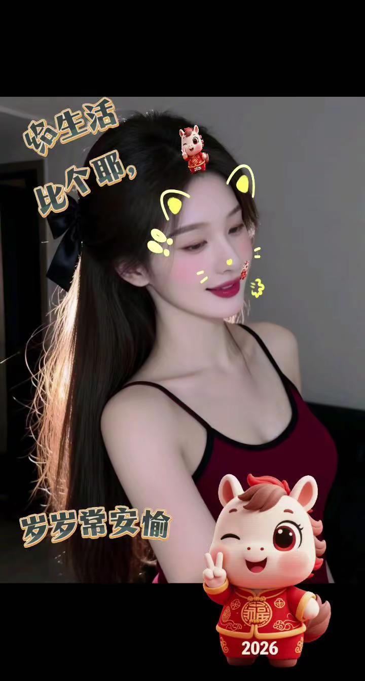 给生活比个耶，岁岁常安愉！