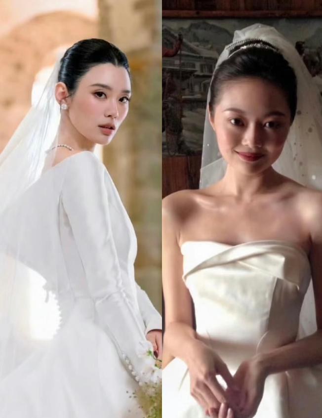 谁能想到！昔日同吃同住的“塑料闺蜜”，如今一个在法国古堡办顶配婚礼，一个连到场资