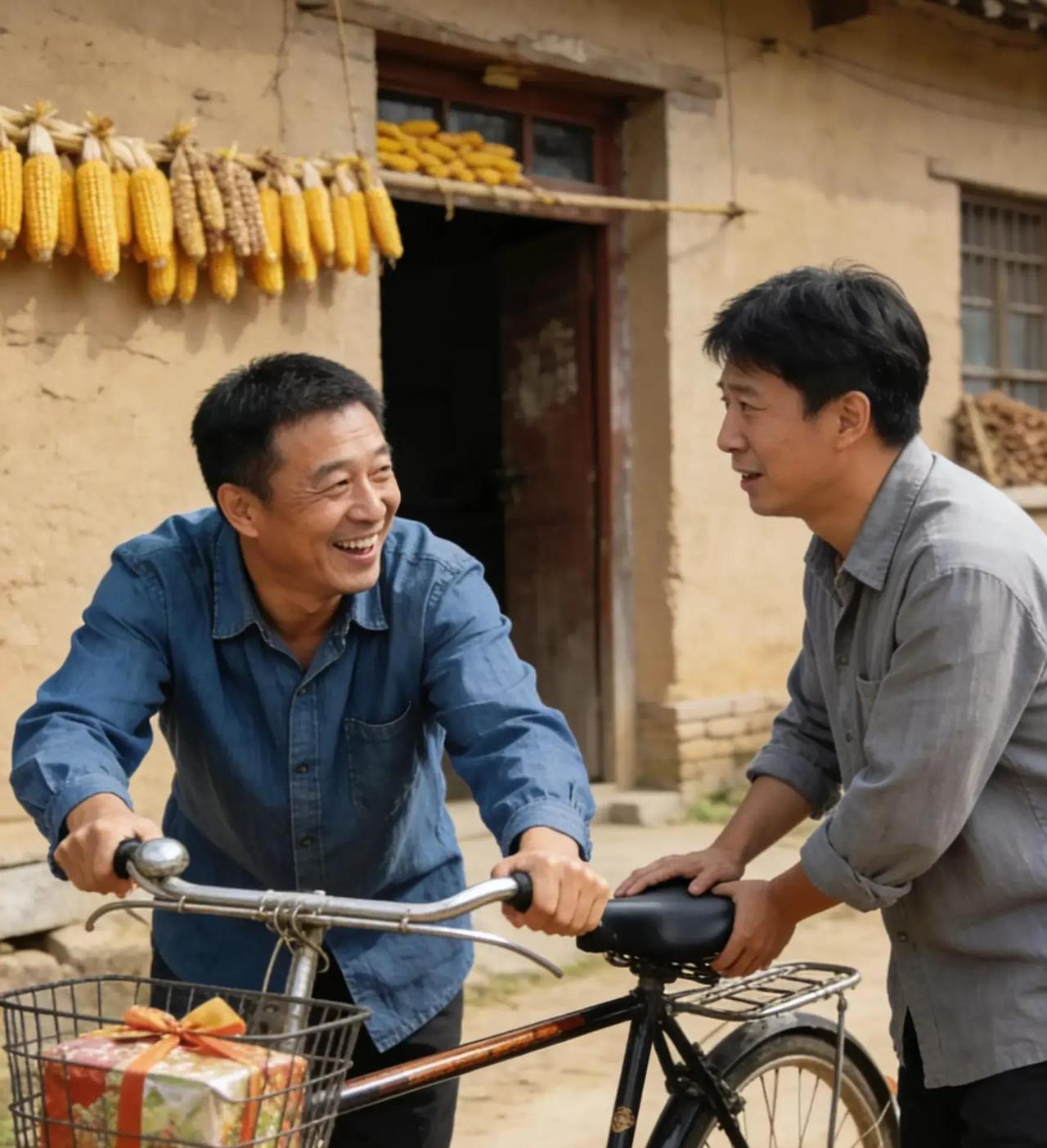 80年代过年，走亲戚能把人留到自行车都推不动，那股热乎劲儿现在想想都暖心。

那