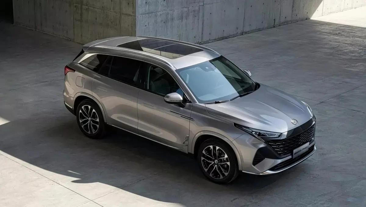 全新MG S9插混版官图亮相  近五米车长 标配座椅加热 通风 按摩
 
外观，