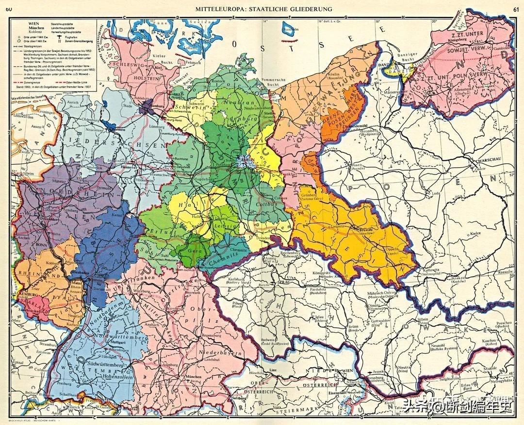 1960年代，西德的外交政策深受“法理统一”理念影响，拒绝承认二战后德国东部领土
