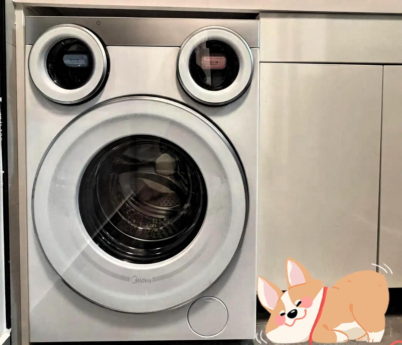 女儿家洗衣机罢工了，因为塞的太多超重把电机烧了。过了保修期，修一下要不少钱，干脆