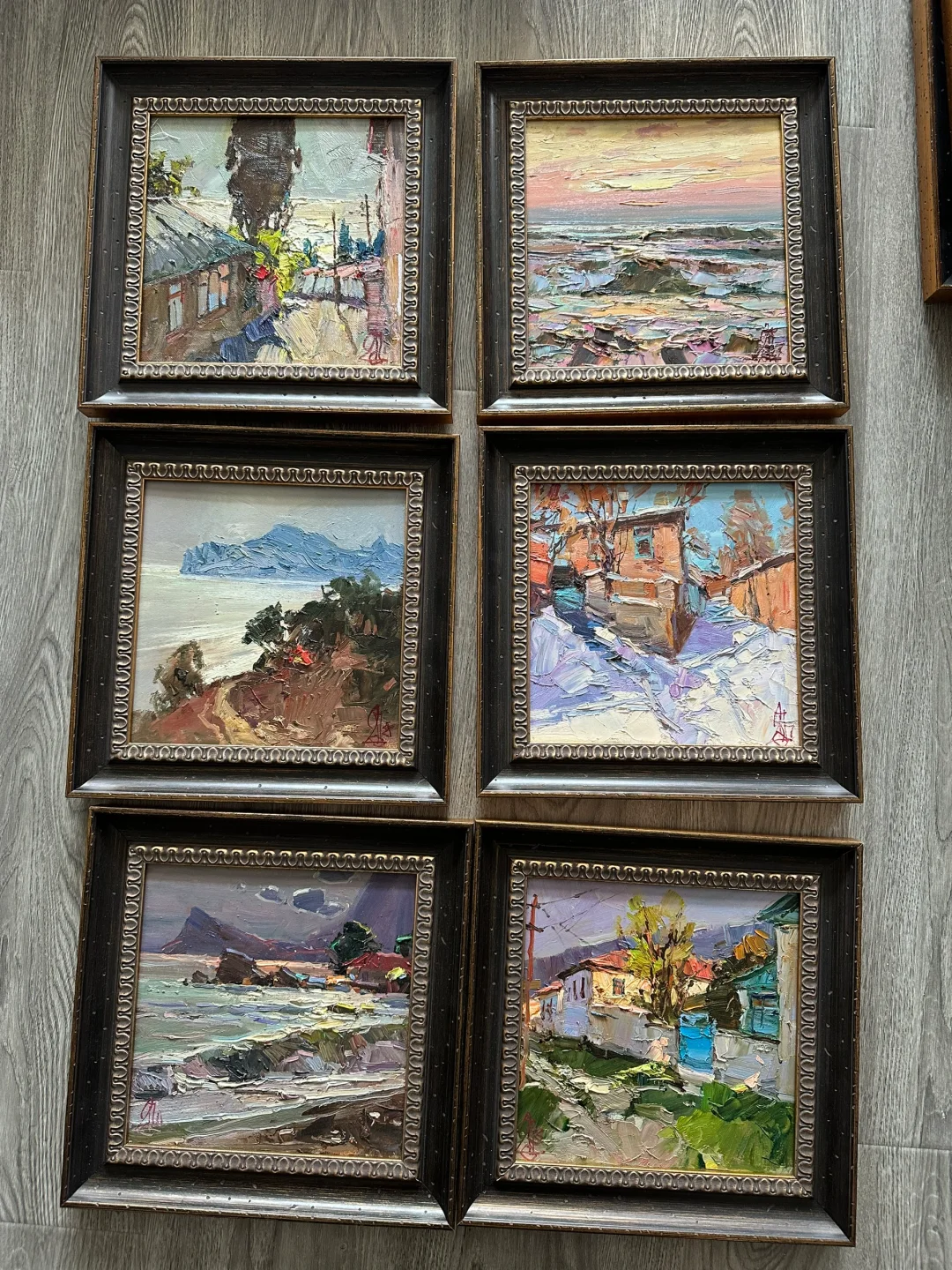 手绘油画 每日艺术分享 原创油画