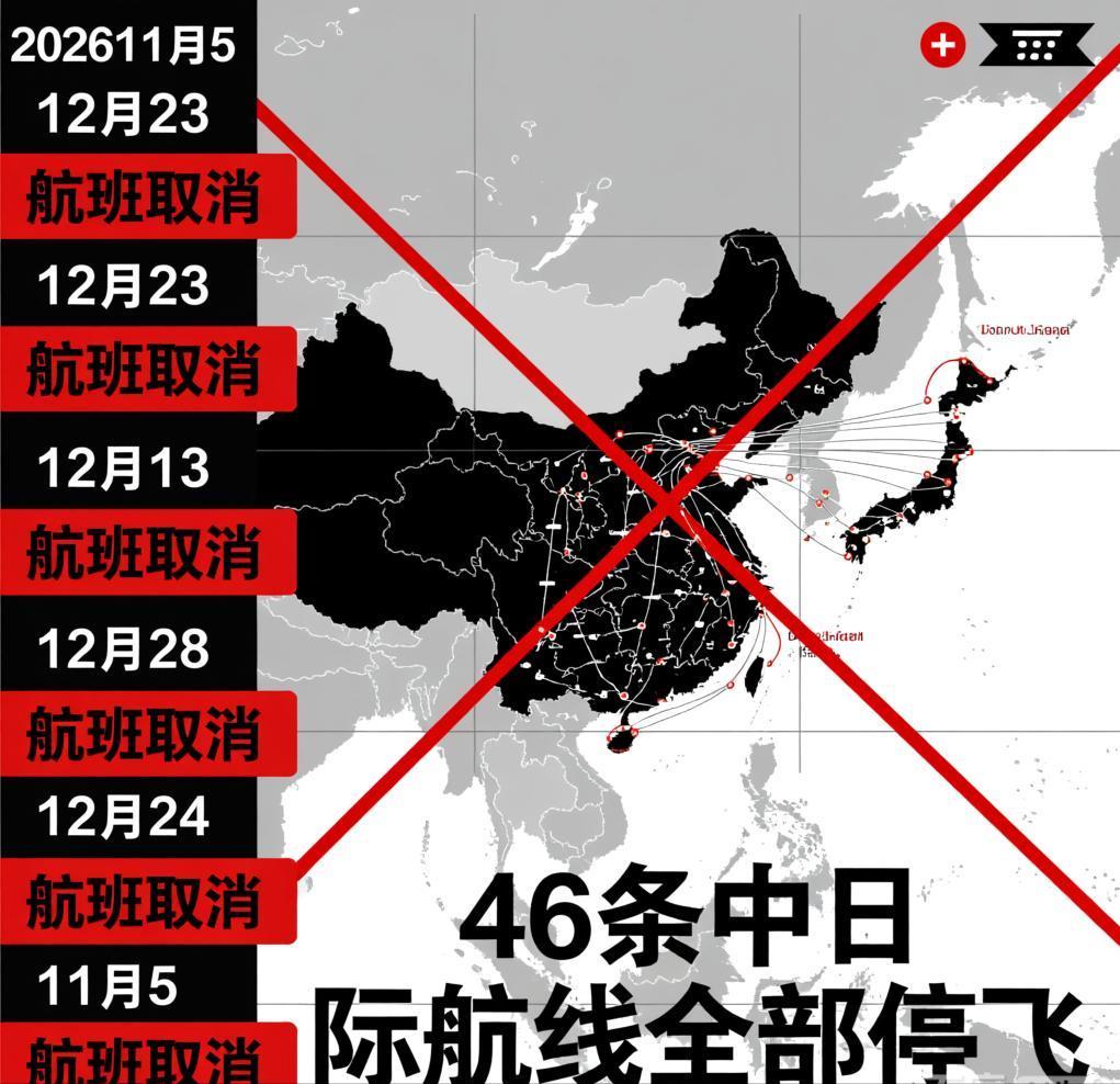 中日航线突然大停飞！两千多航班说没就没，背后水有多深？ 航班管家刚曝出猛料，明年