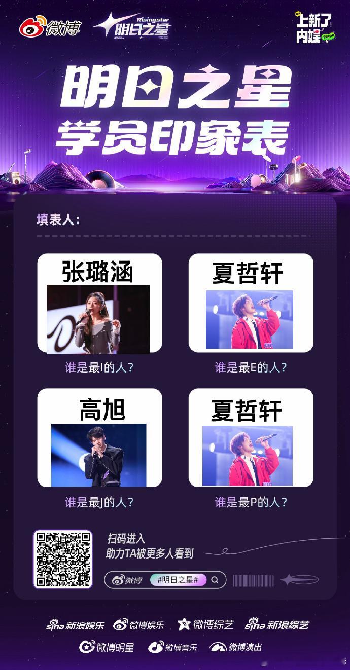 李斌彬和夏哲轩就是妥妥滴好盆友吧，两人在印象表里互相填了对方，在节目中还经常看到