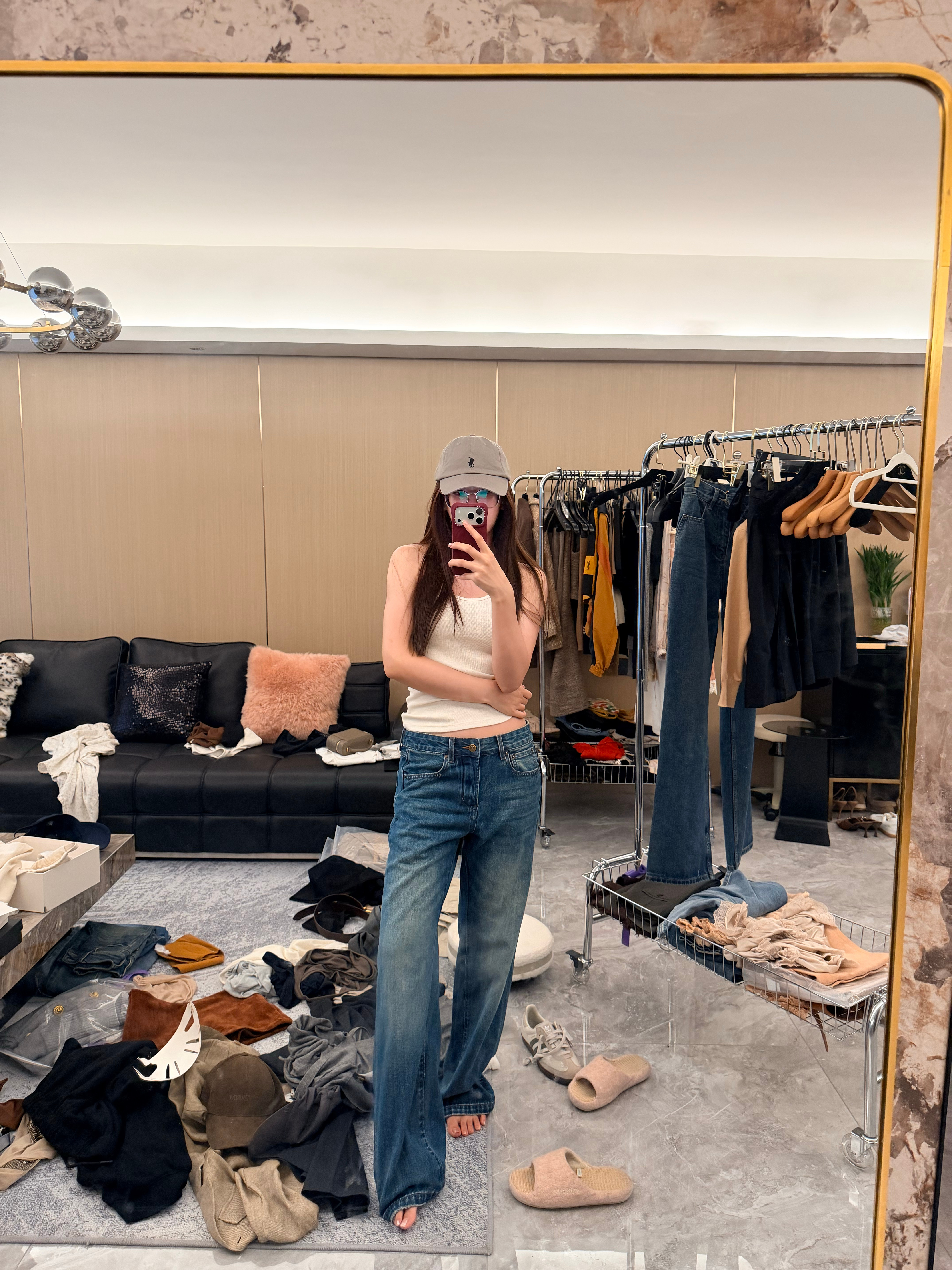 下雨天在家试衣服好酥服~搞几套休闲的穿穿  就喜欢驾驭各种风格 