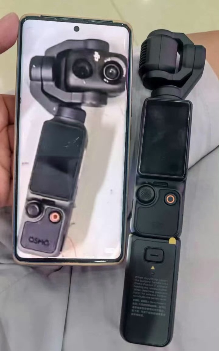 大疆还是沉得住气，Pocket 4 曝光图越来越多了，可以确定的是一个标准版，一