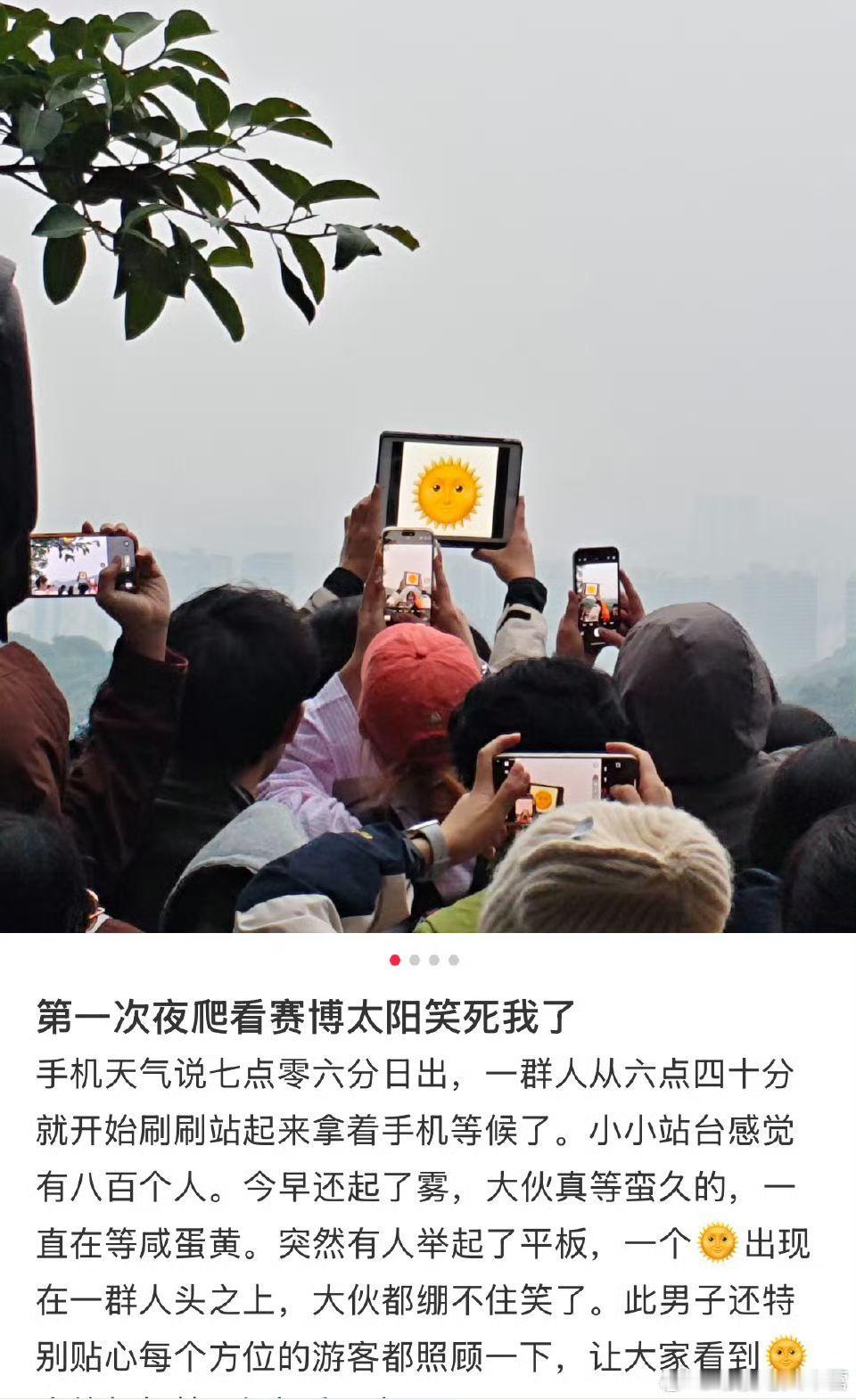 好家伙，这个太阳可还行[捂脸]