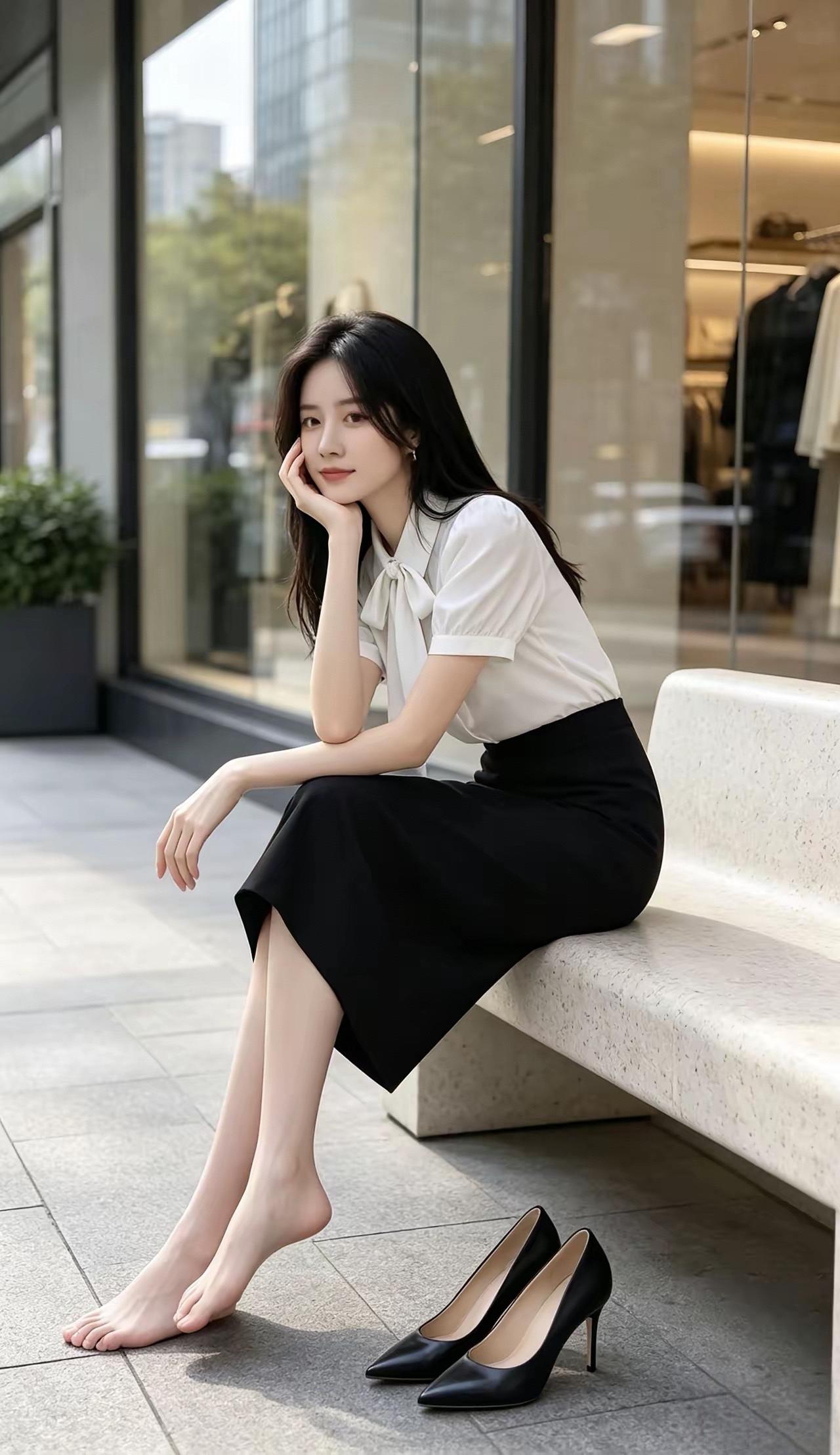 如果这样的美女都被逼到相亲的份上，那自由恋爱真的是空中楼阁了。