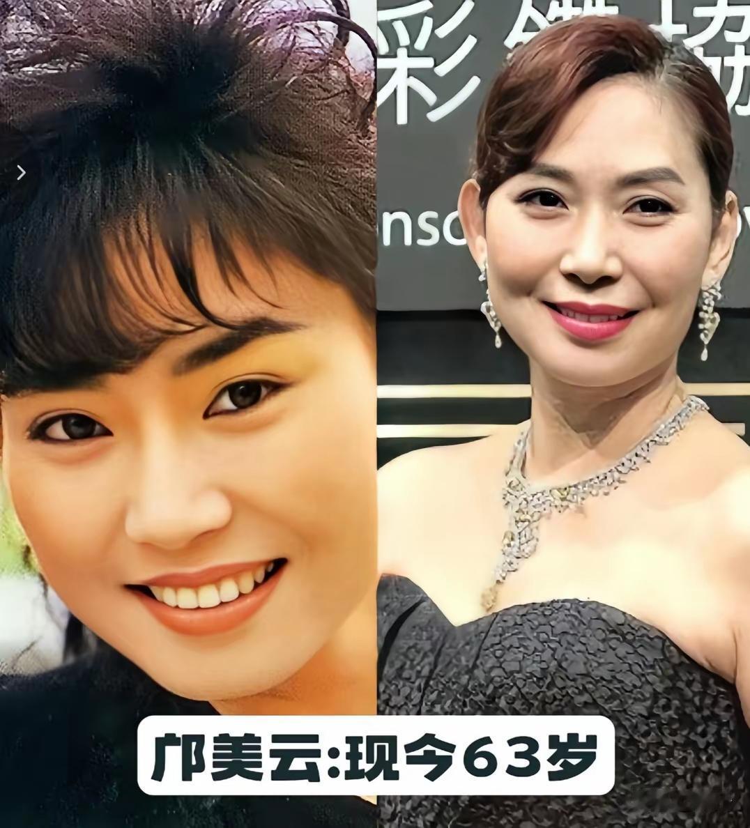 看了港台女明星今昔对比照，真是感慨万千。像71岁的赵雅芝，当年在《新白娘子传奇》