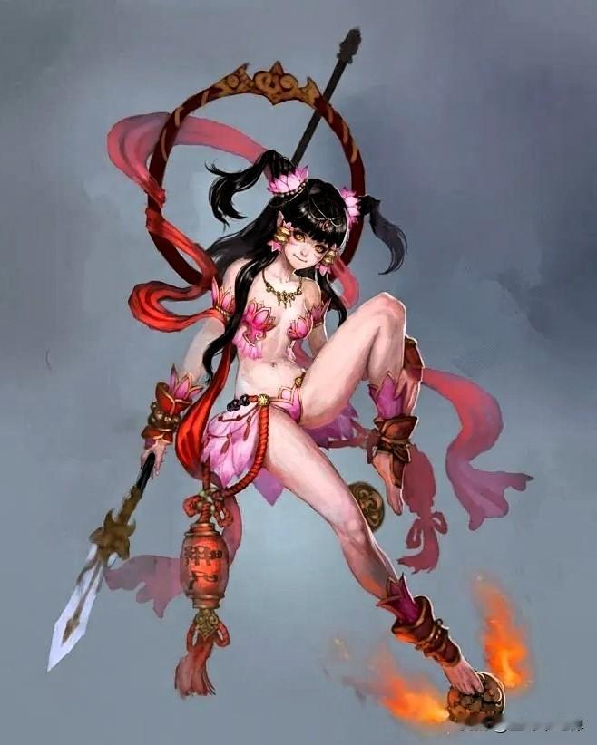 哪吒连牛魔王都打的过为何打不过孙悟空？当年孙悟空反下天庭，玉帝派托塔李天王带着哪