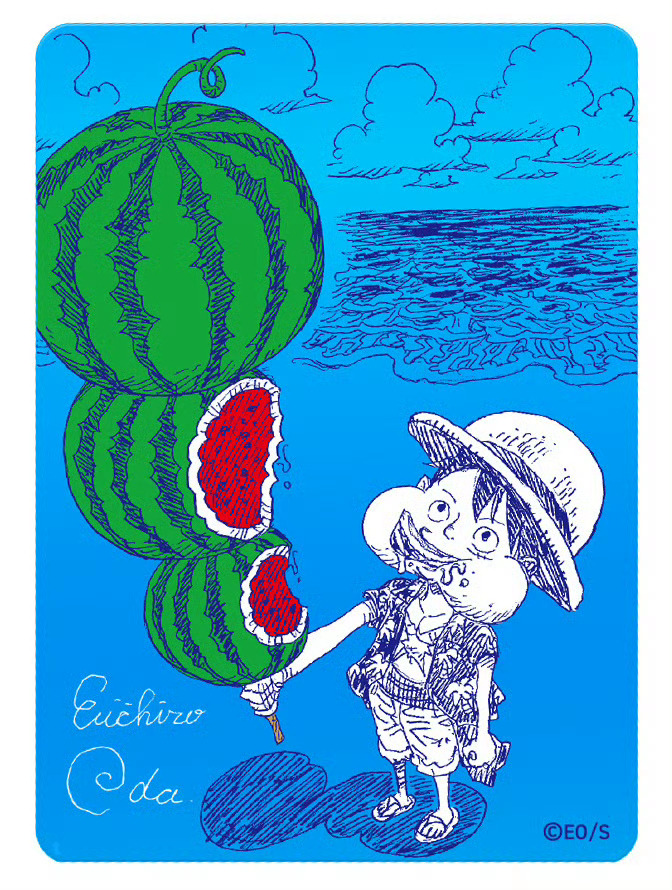 尾田荣一郎《海贼王》 新绘 