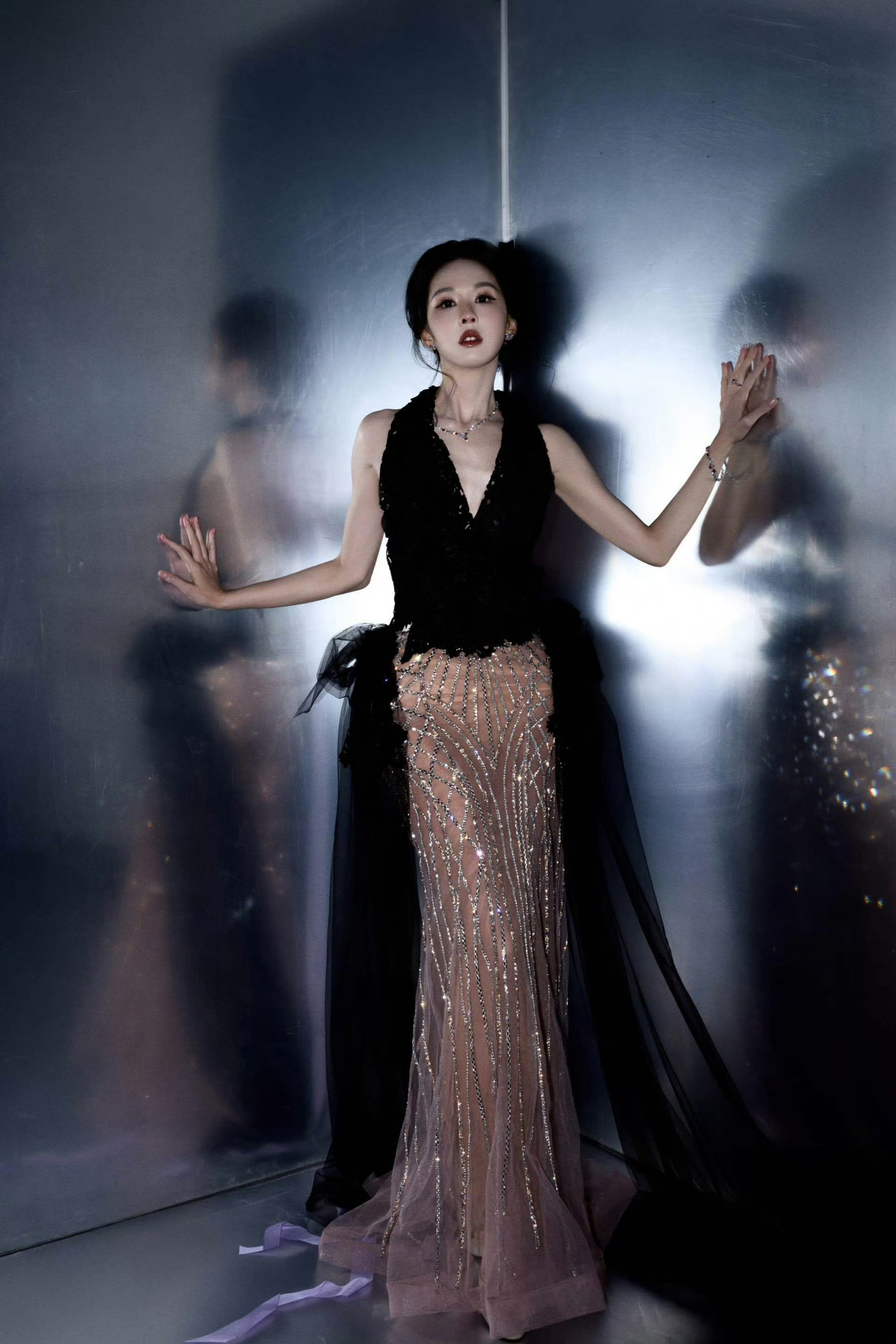 陈都灵三月份行程图送达期待巴黎时装周陈都灵