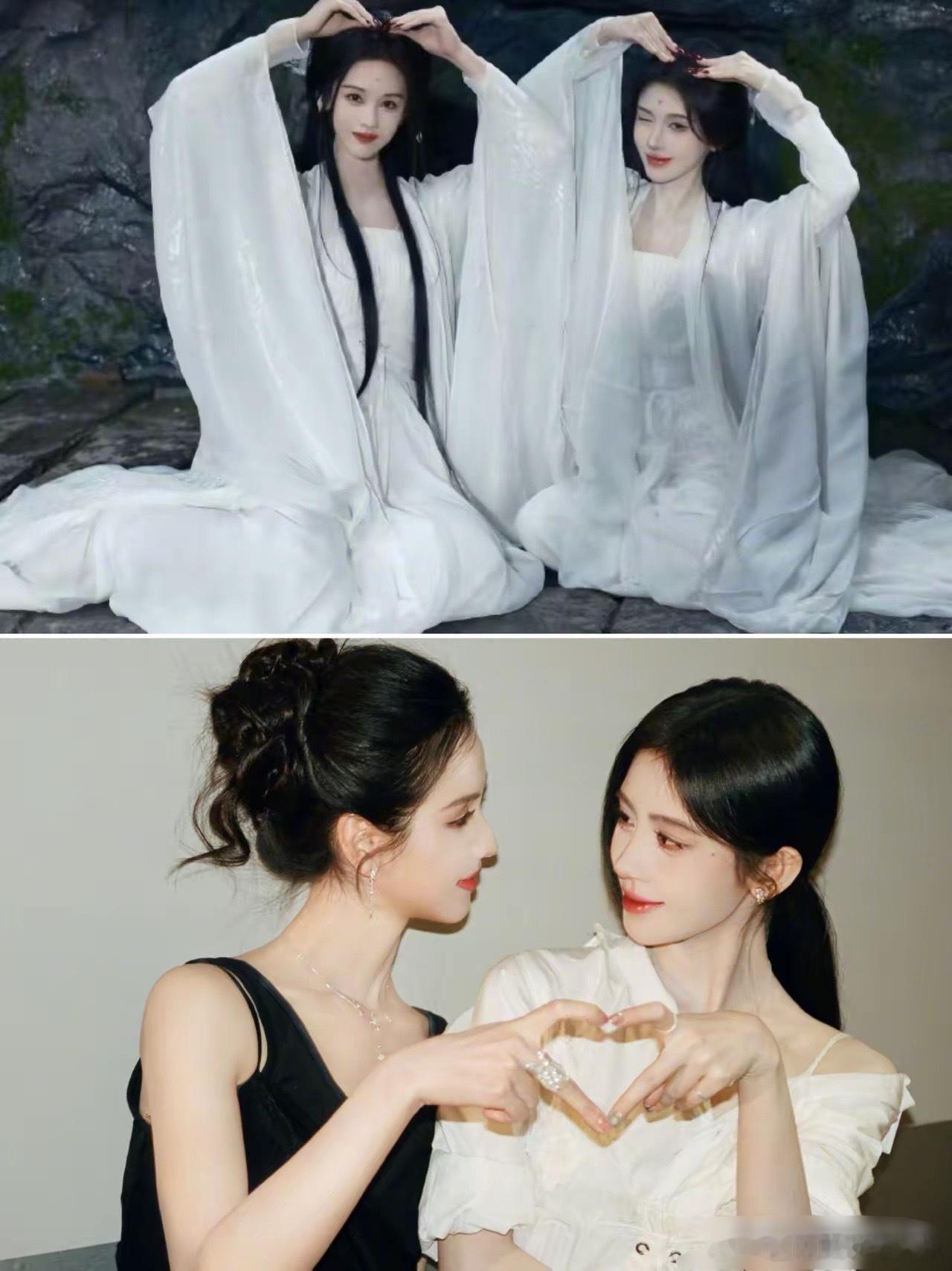 粉丝们没料到，郭敬明也没料到，陈都灵和鞠婧祎在戏里演姐妹，出了戏，真成姐妹了。今