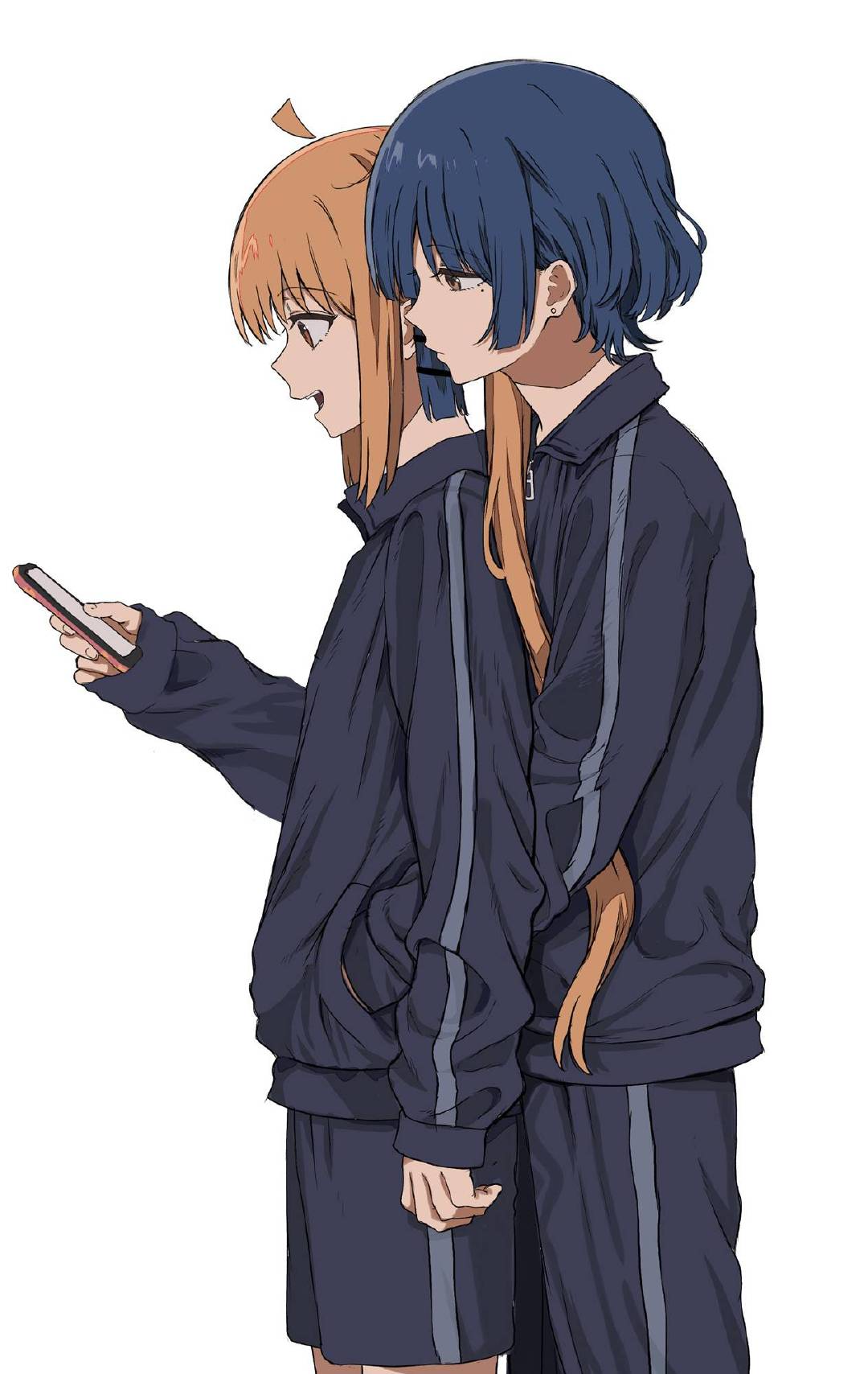 山田凉、伊地知虹夏、后藤一里、广井菊理、PA——孤独摇滚！——画师: いぶ木，