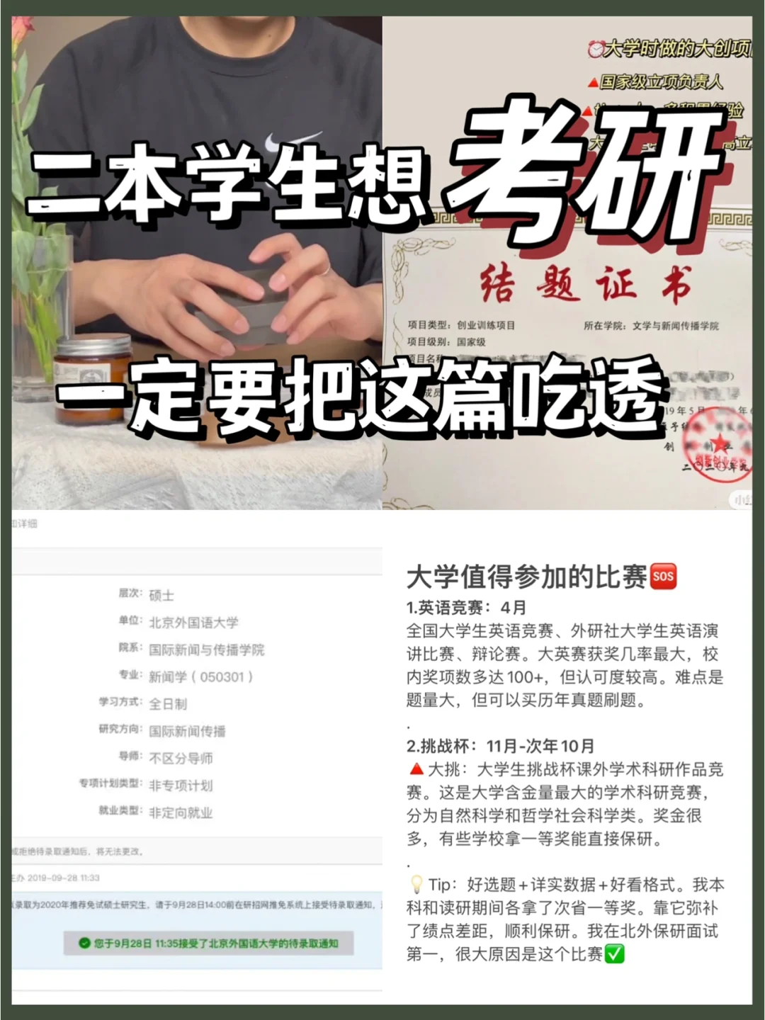 二本考研211，没你想的那么难❗