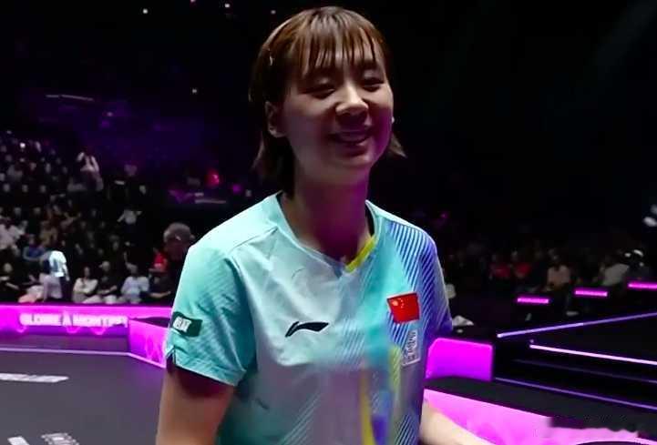 陈熠3比0王曼昱，坦言运气好 爆冷3-0零封王曼昱！陈熠坦言：我运气太好了，每局