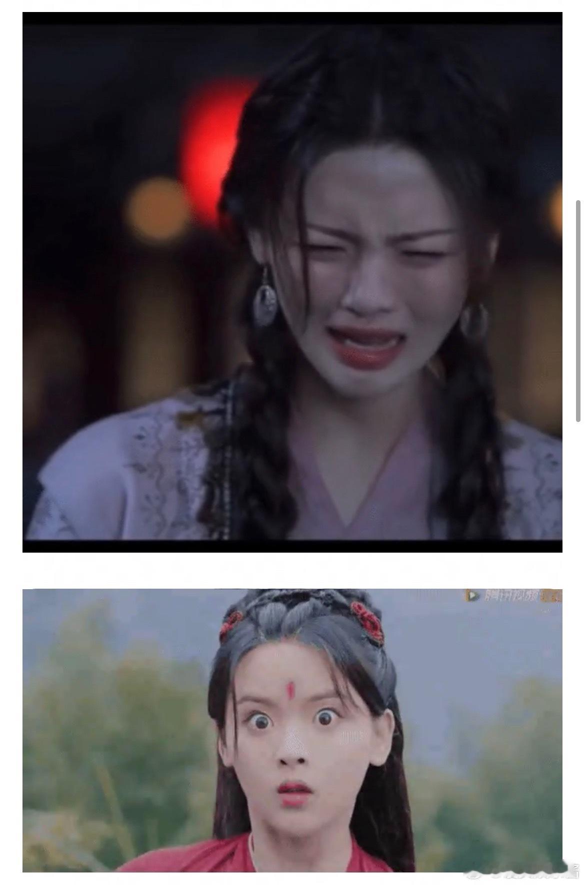 杨超越拍一部扑一部的原因，做表情难看，不适合拍戏 ​​​
