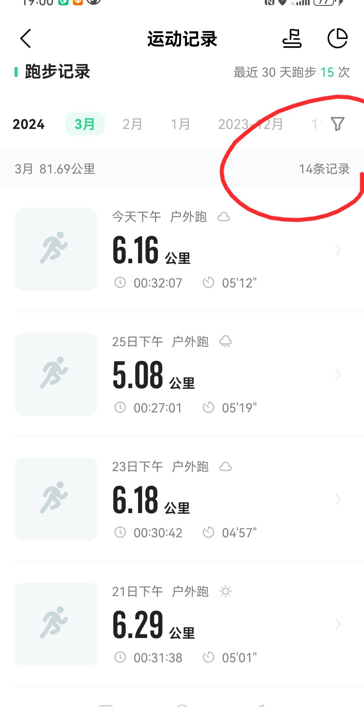 老手说生活：〈6）
这个月跑步没偷懒，坚持做到了跑一休一。
最近一段时间，各地都