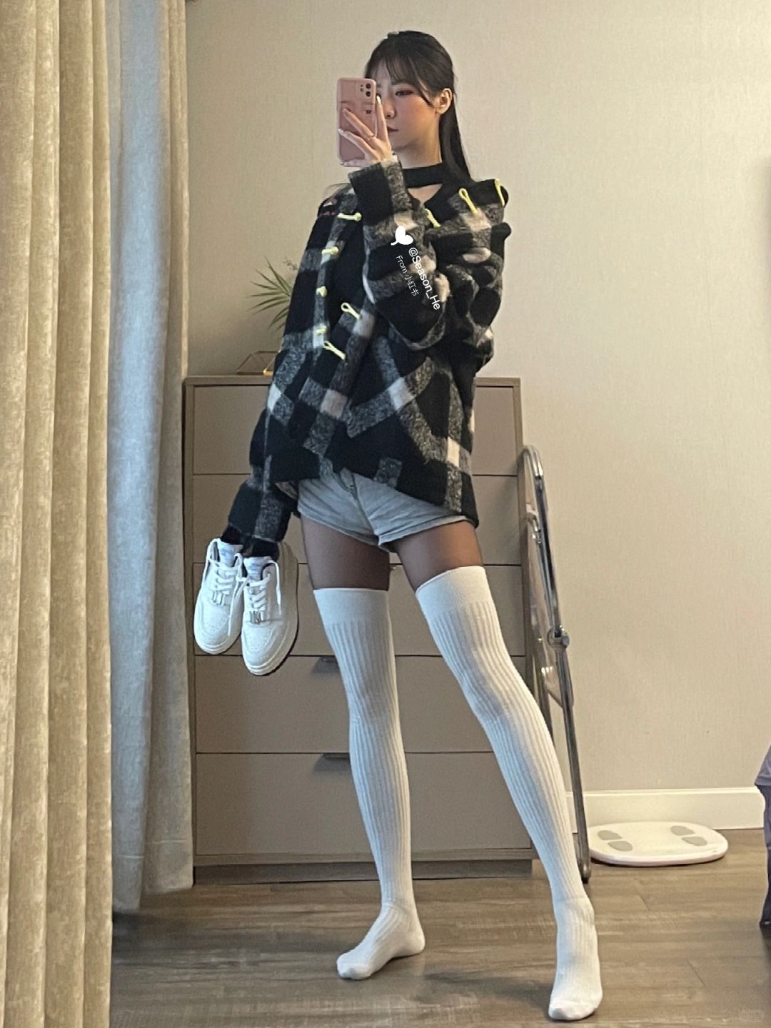 168/108斤 新中式穿搭 今天的酷飒姐姐