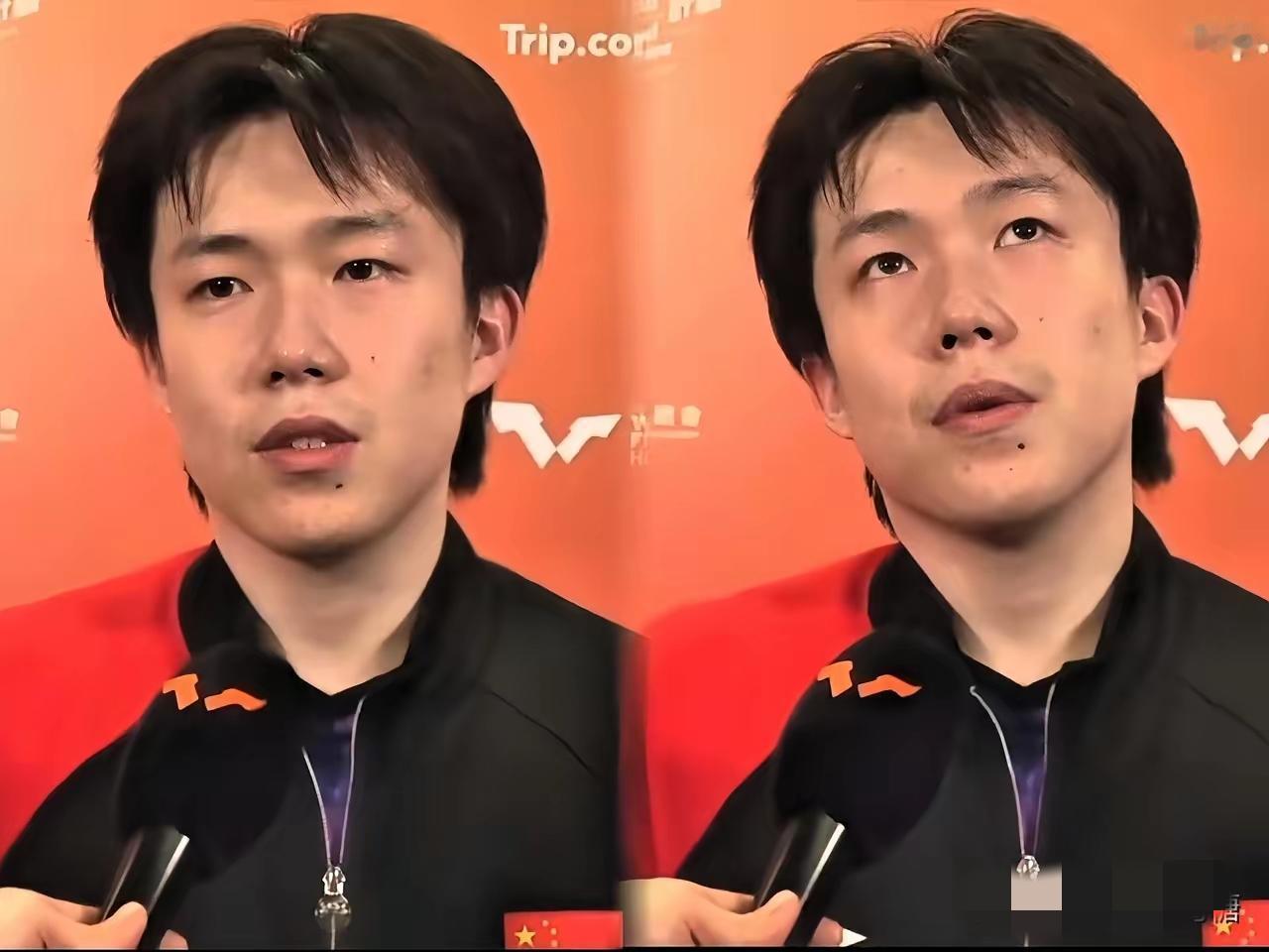 其实大家都懂，连场边的王皓指导都看得明明白白——大头王楚钦4:3险胜松岛辉空，哪