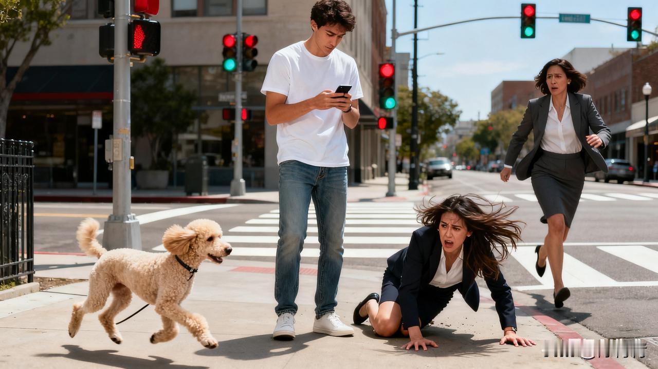 养狗人士该清醒了！因为遛狗没牵绳，女子避让摔倒致九级伤残，法院判狗主人赔偿受害人