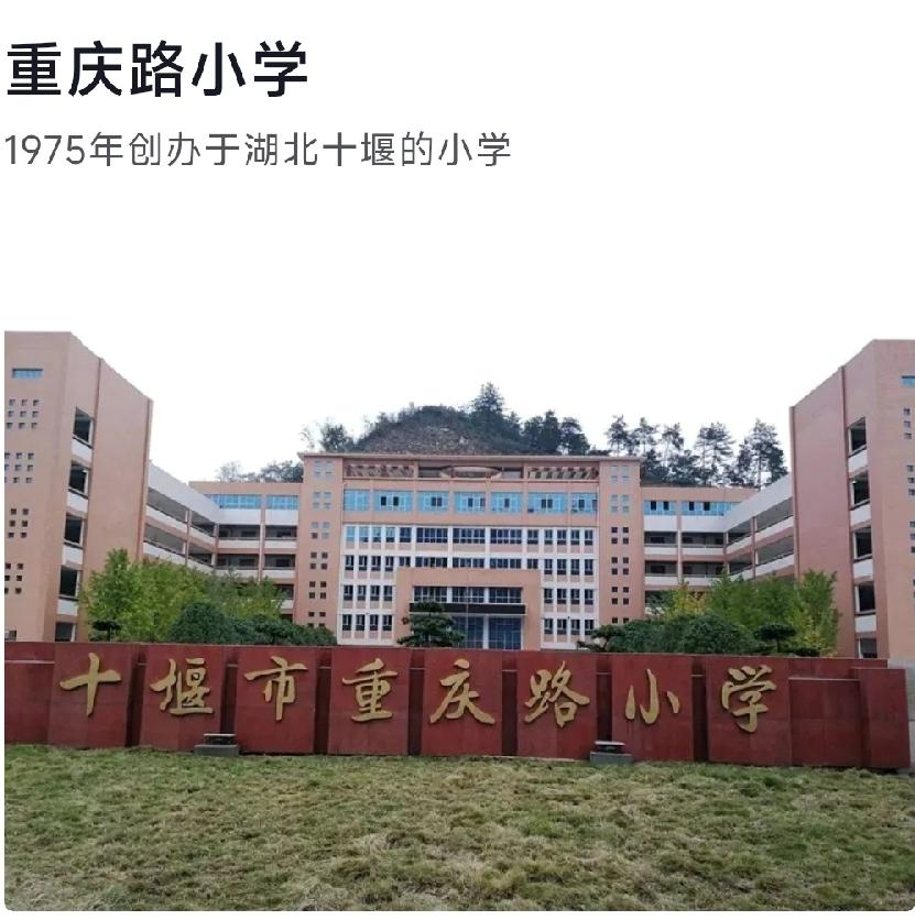 十堰市重庆路小学，建得真漂亮！
现代化校园，学校报告厅宽敞大气，操场面积很大，标