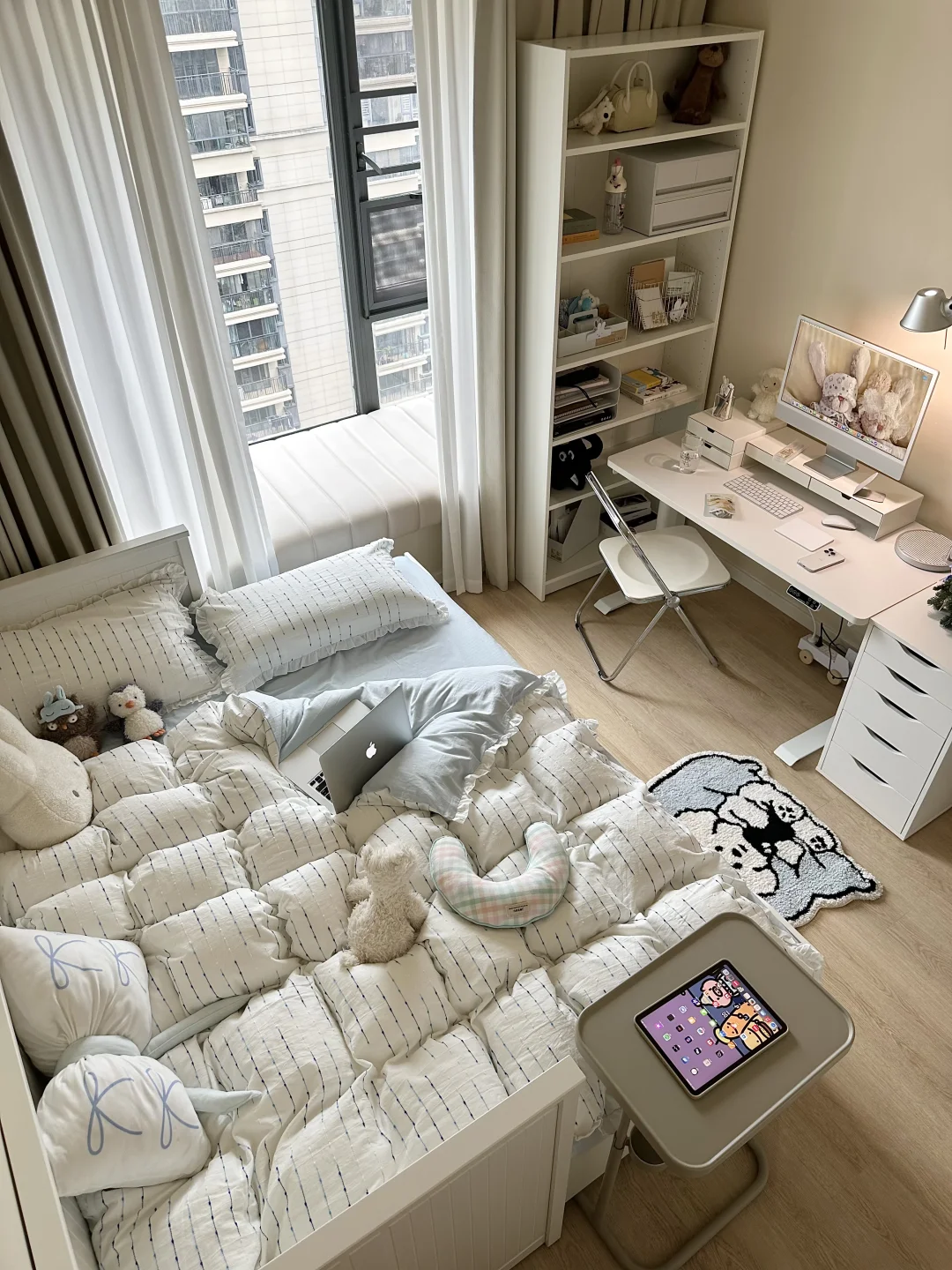♡ my room . 我的11平米小卧室☁️🍧