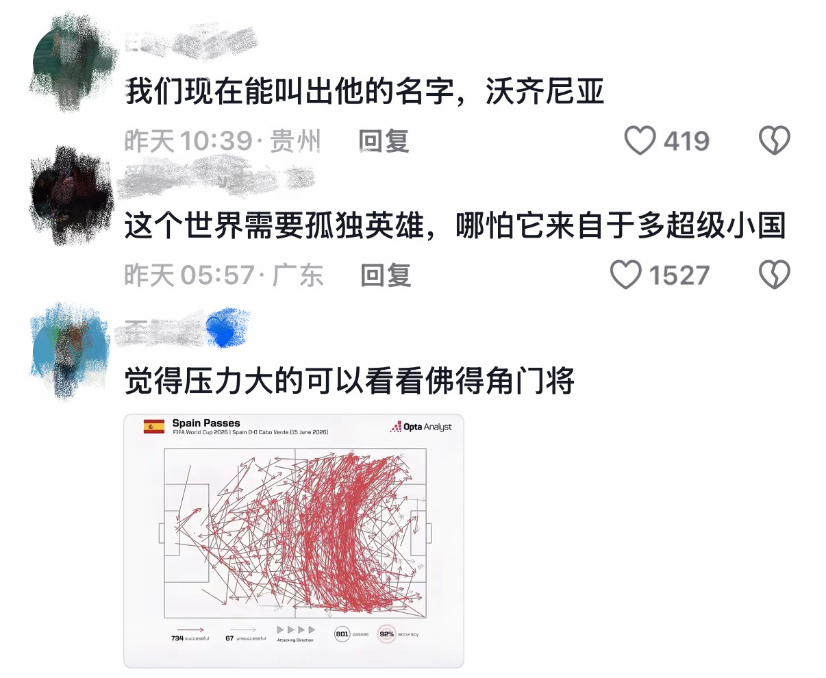 被佛得角门将刷屏了给不懂佛得角打平西班牙含金量的网友科普一下： 